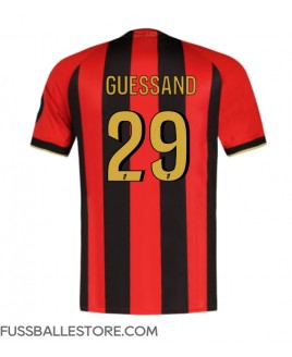 Günstige OGC Nice Evann Guessand #29 Heimtrikot 2024-25 Kurzarm